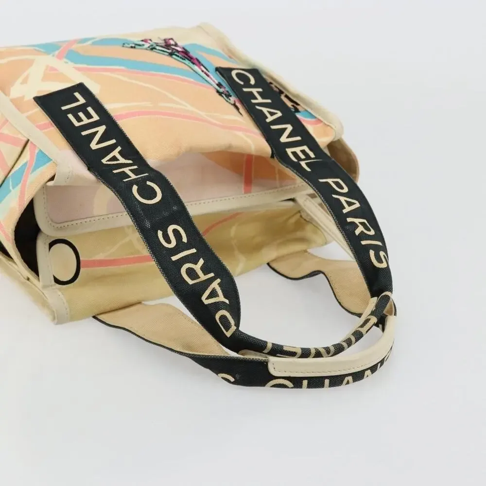 Chanel Canvas Cruise Line Handbag Beige